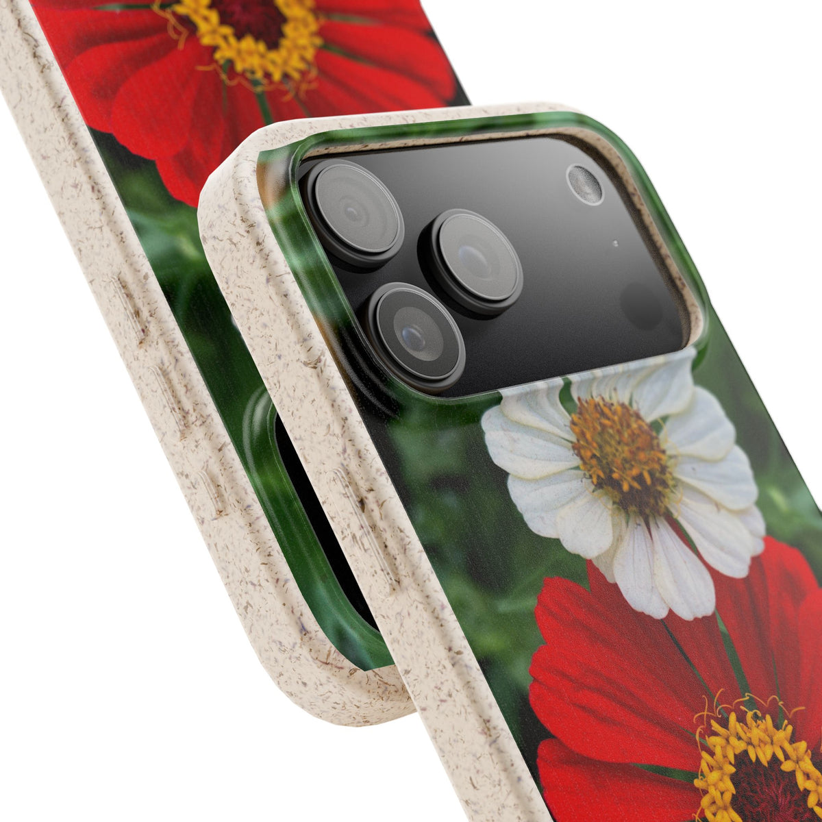 Zinnia Biodegradable Phone Case (original photo by Kind River Studio)