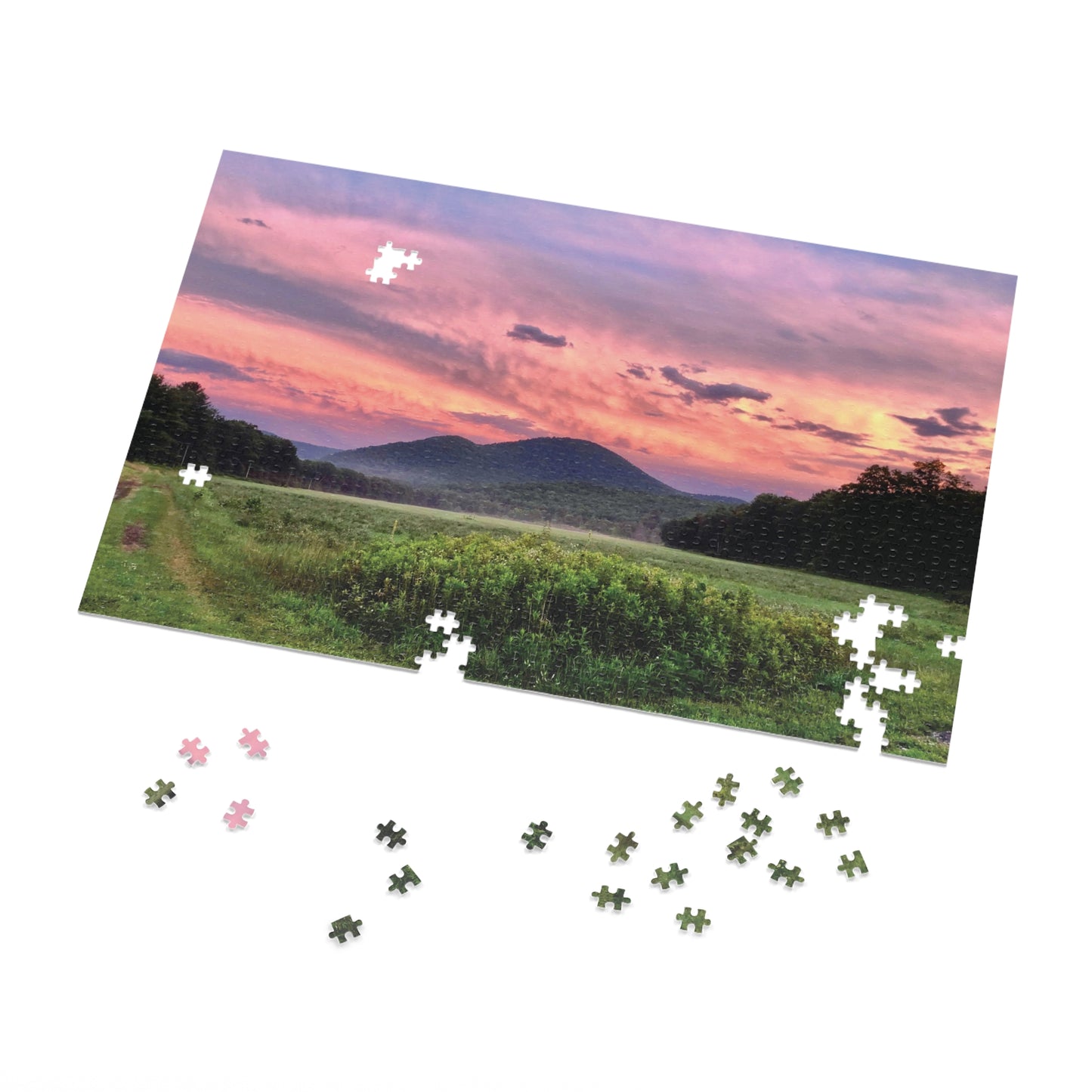 Jigsaw Puzzle (1000 pcs) - Field at Dusk