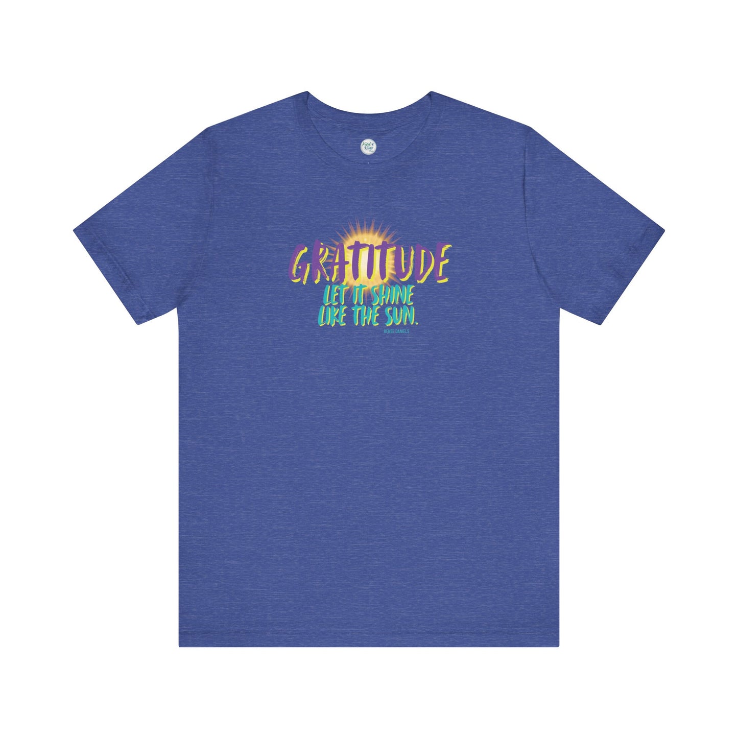 Let Gratitude Shine Crewneck Tee (Adult)