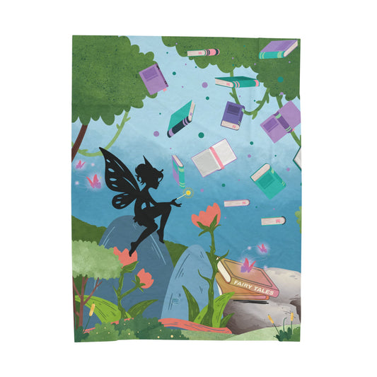 Blanket (Velveteen Plush) - Fairy Tales Daytime