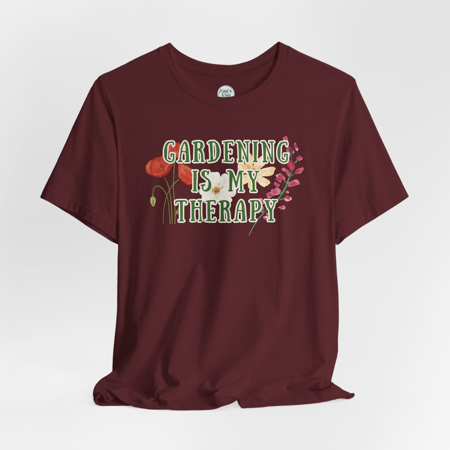 Tee - Short Sleeve (Adult) - Gardening Is My Therapy