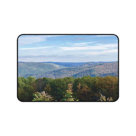 Mountain Vista Desk Mat (original photograph by Kind River Studio)