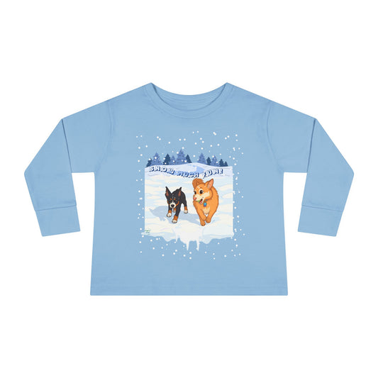 Tee - Long Sleeve (Toddler) - Snow Much Fun!