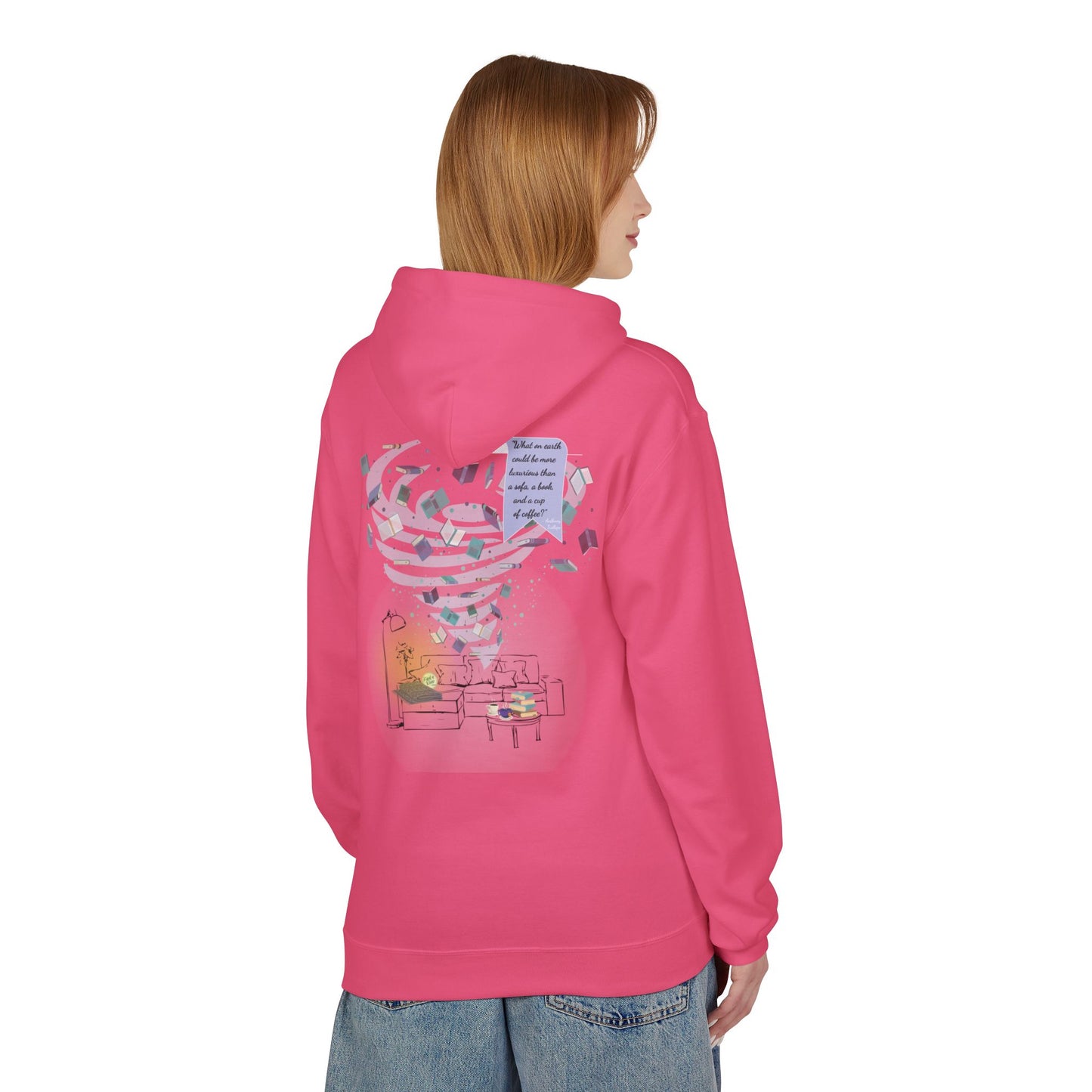 CUSTOM DESIGN - Reading Nook Hoodie (Adult)