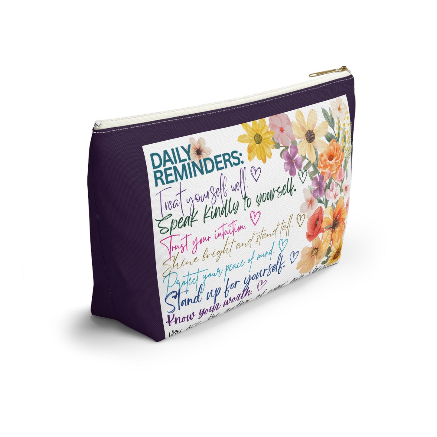 Pouch - Daily Reminders (Plum)