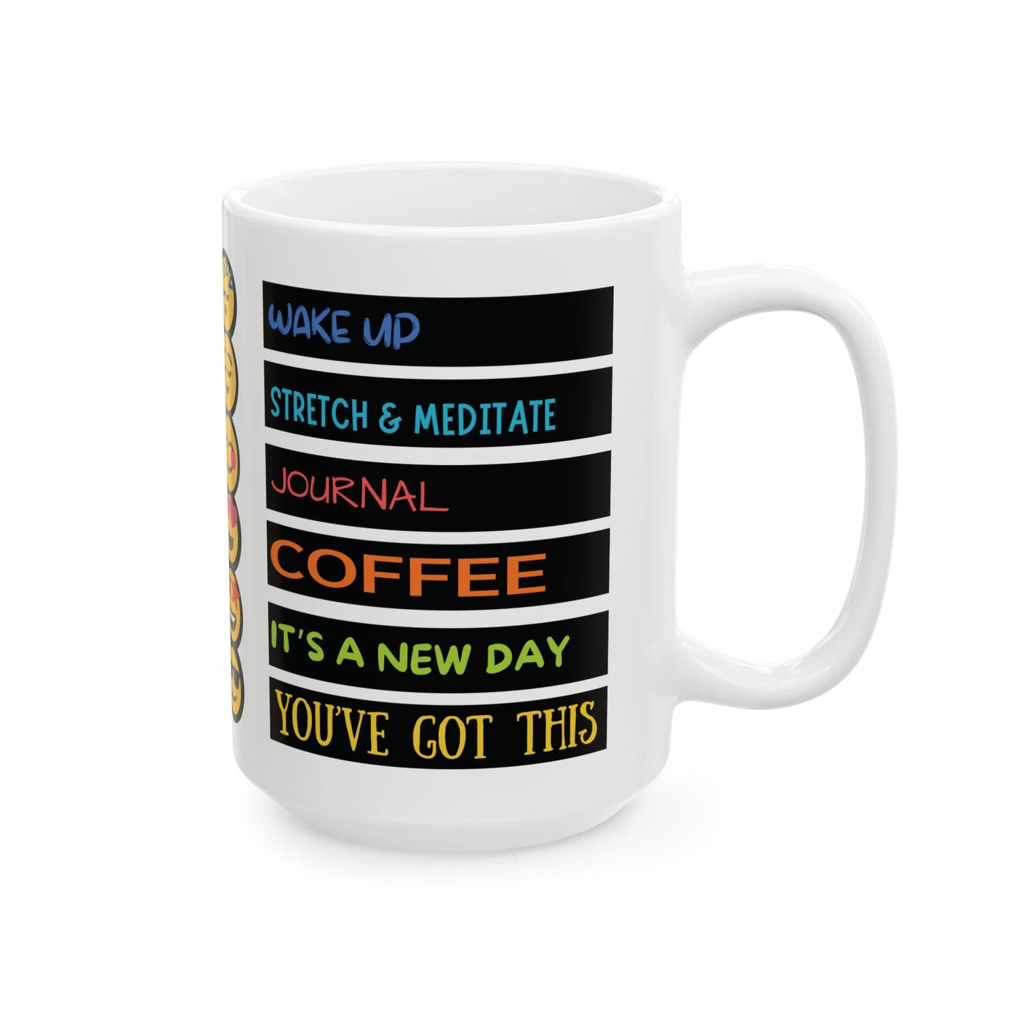 Mug - Ceramic (11 oz | 15 oz) - Mornings Two-Sided