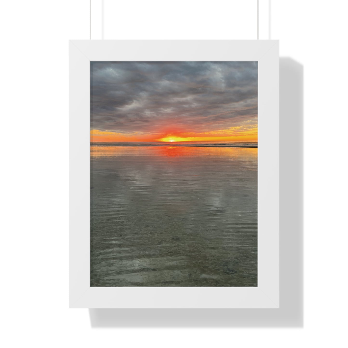 Serene Sunset Framed Poster