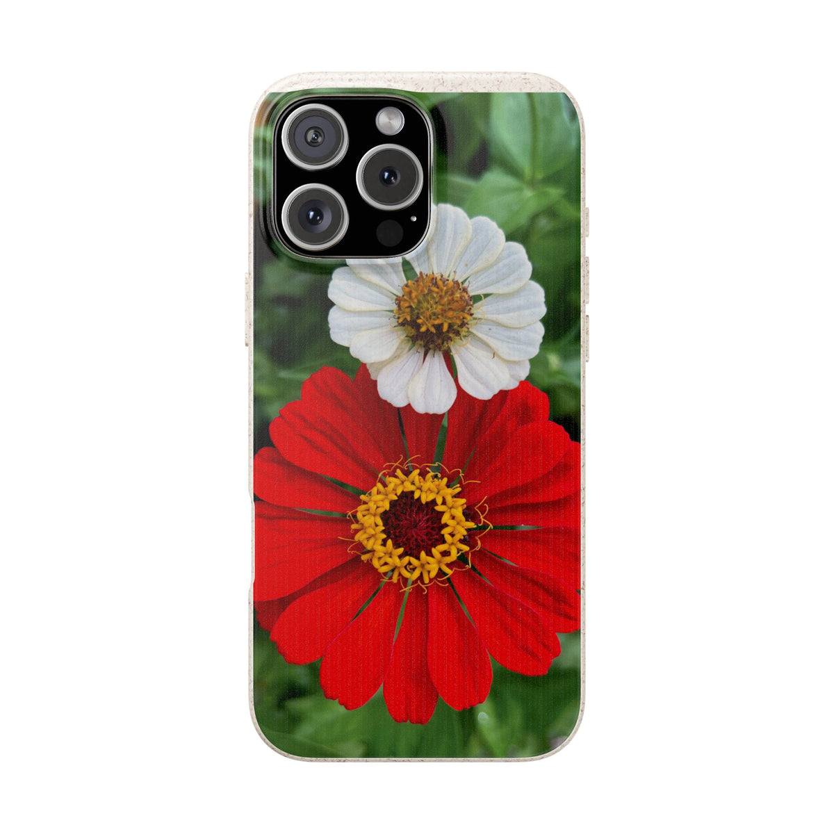 Zinnia Biodegradable Phone Case (original photo by Kind River Studio)