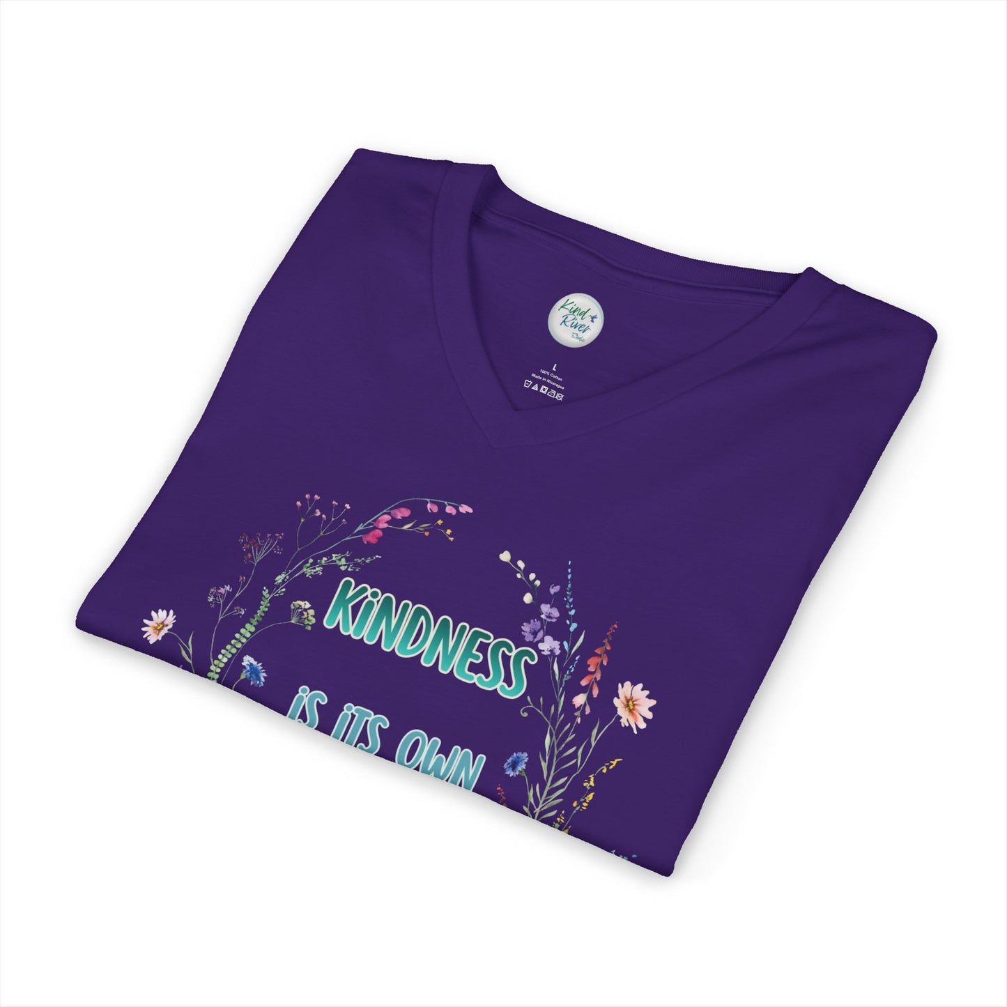 Kindness Is Magic V-Neck Tee (Adult)