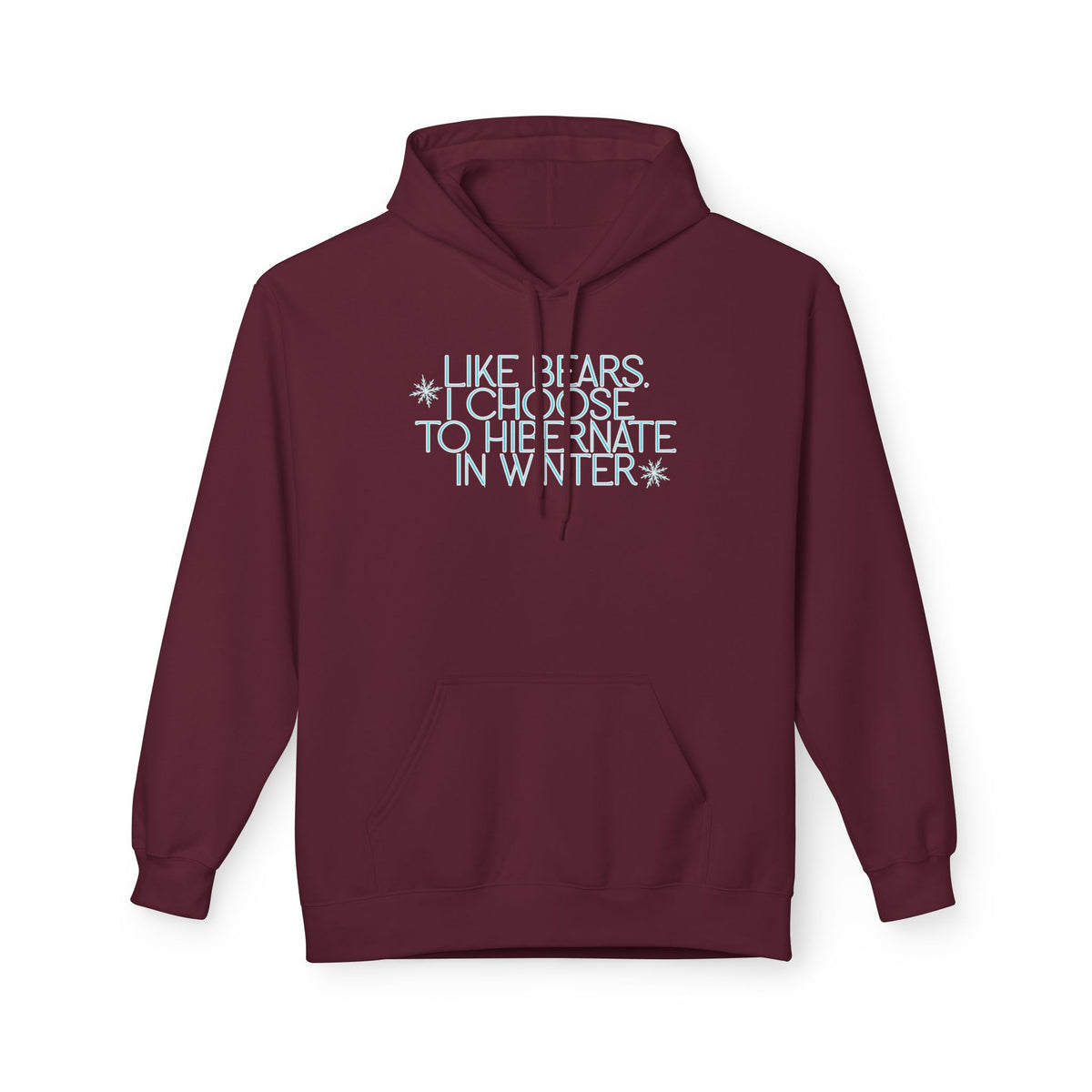 Like Bears Hibernate Hoodie (Adult)