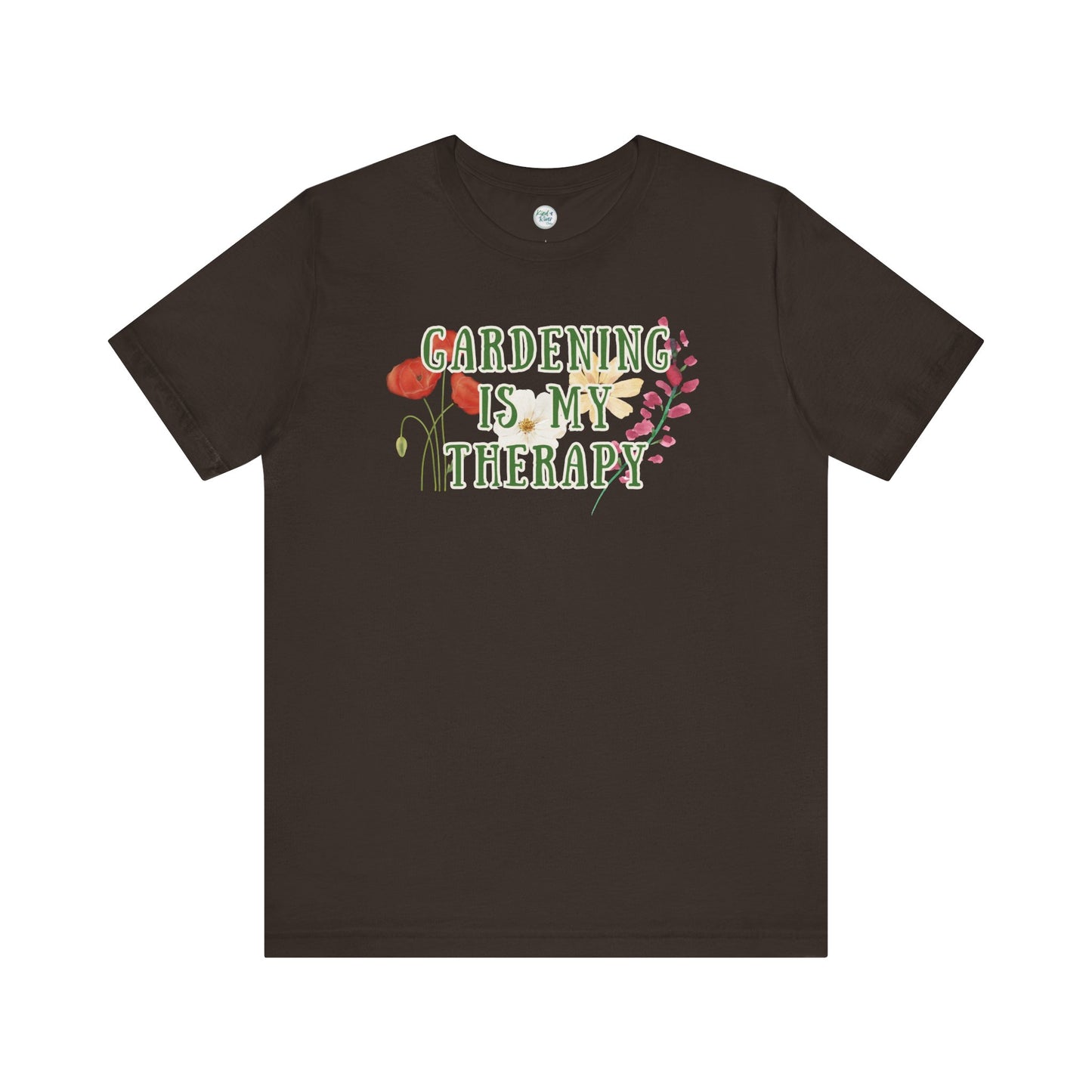 Gardening Therapy Crewneck Tee (Adult)