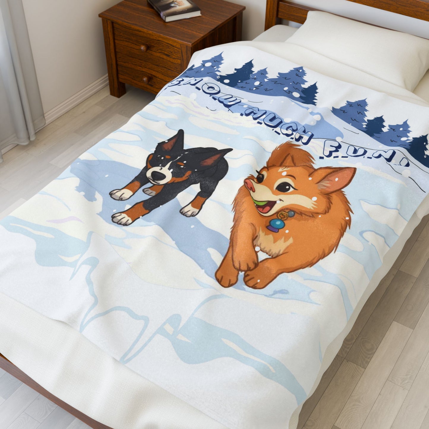 Blanket (Velveteen Plush) - Snow Much Fun!