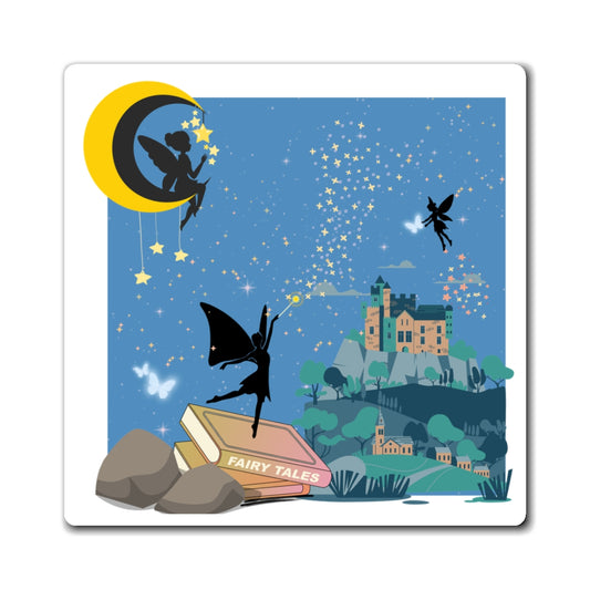 Magnet (Square | Flat) - Fairy Tales (Nighttime)