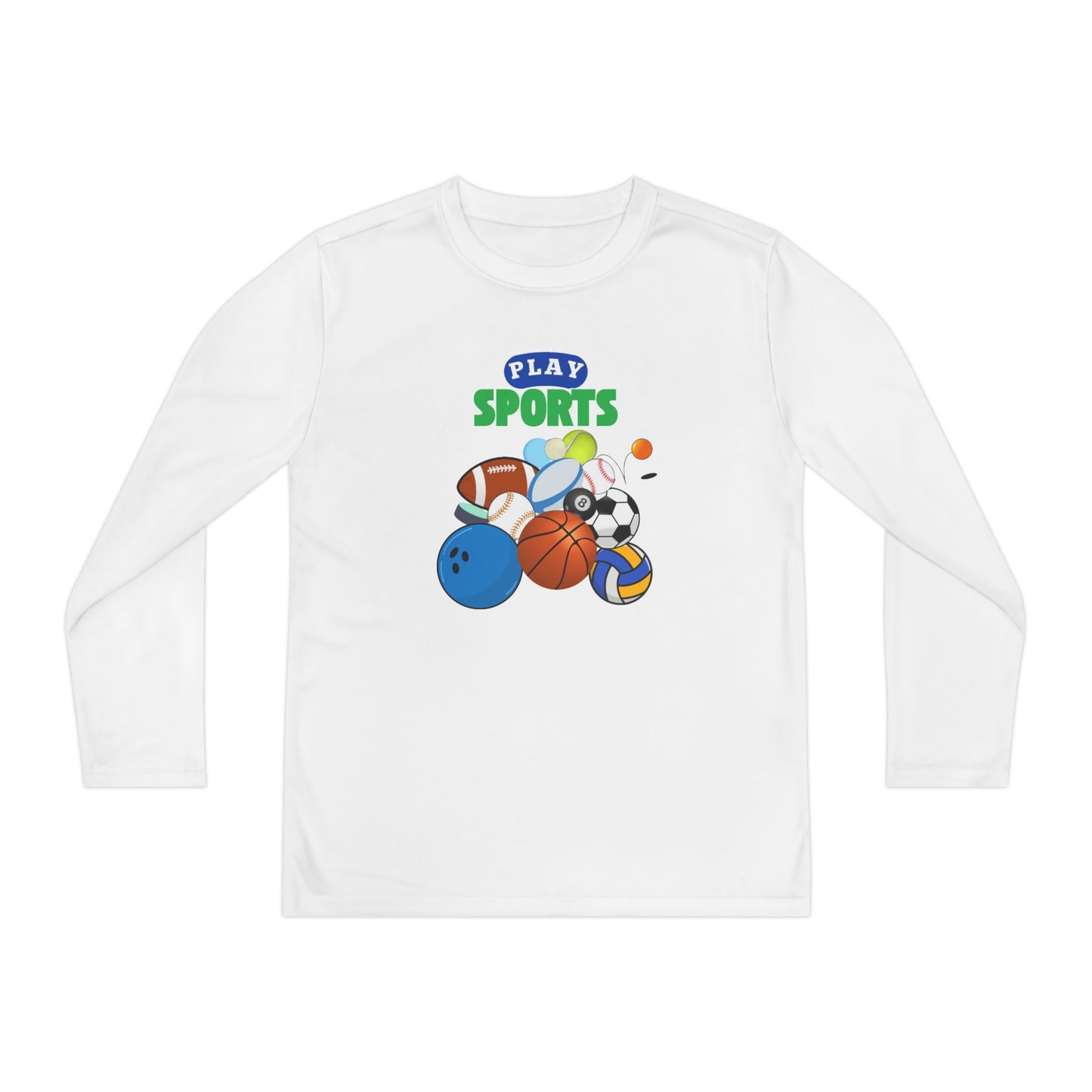 Tee - Long Sleeve (Youth) - Play Sports