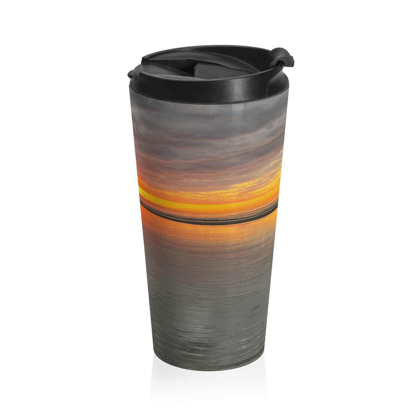 Sunset Reflection Travel Mug  (original photograph by Kind River Studio)