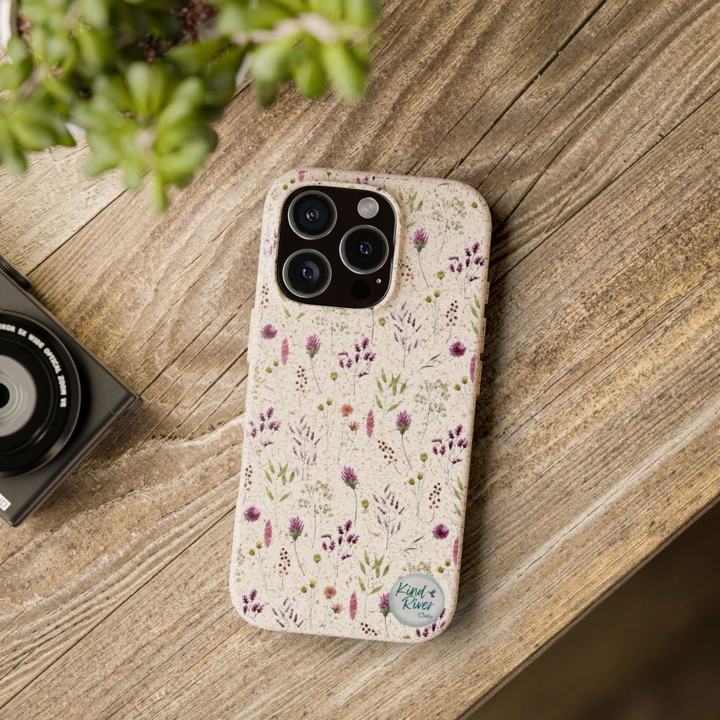 Wildflowers Biodegradable Phone Case