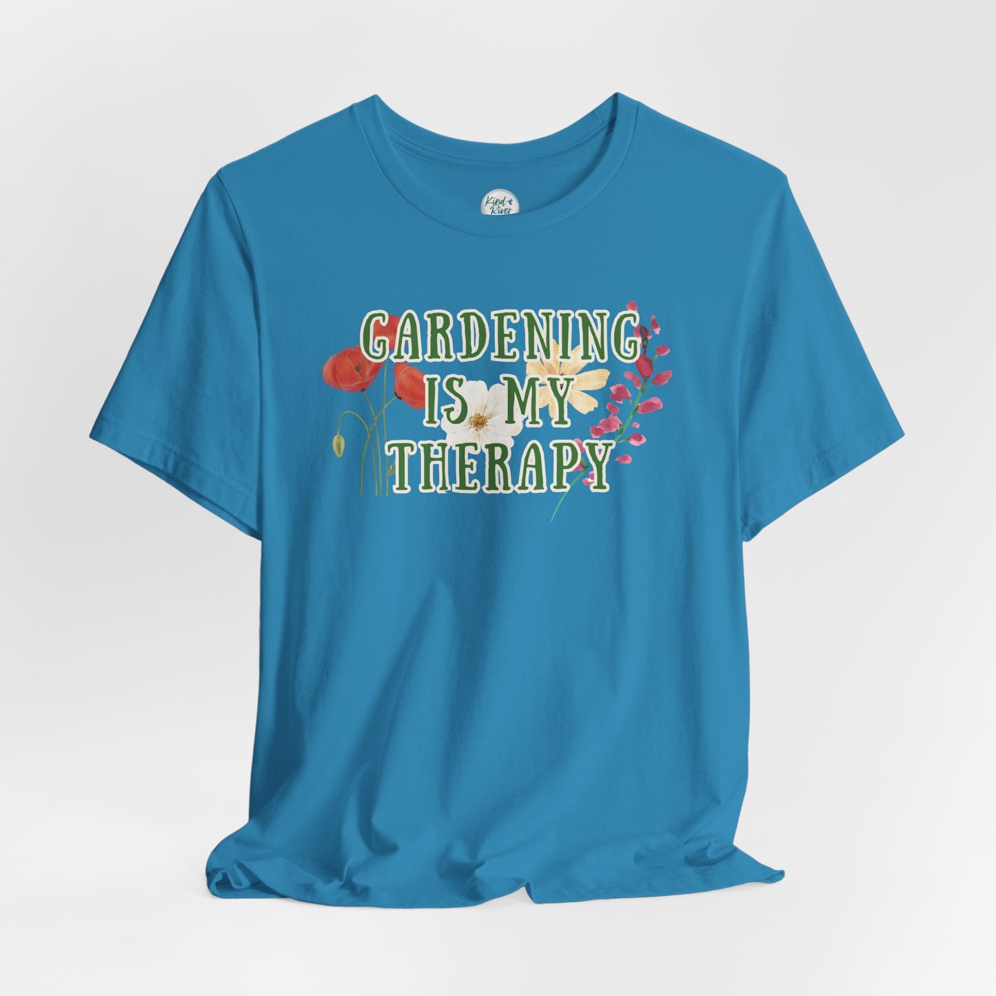 Tee - Short Sleeve (Adult) - Gardening Is My Therapy