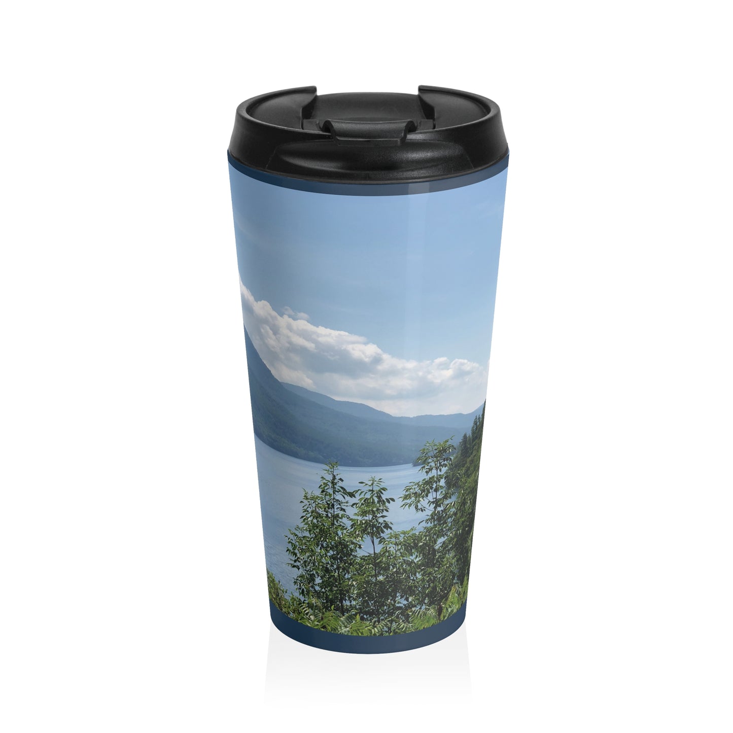 Lakeside Travel Mug  (original photograph by Kind River Studio)