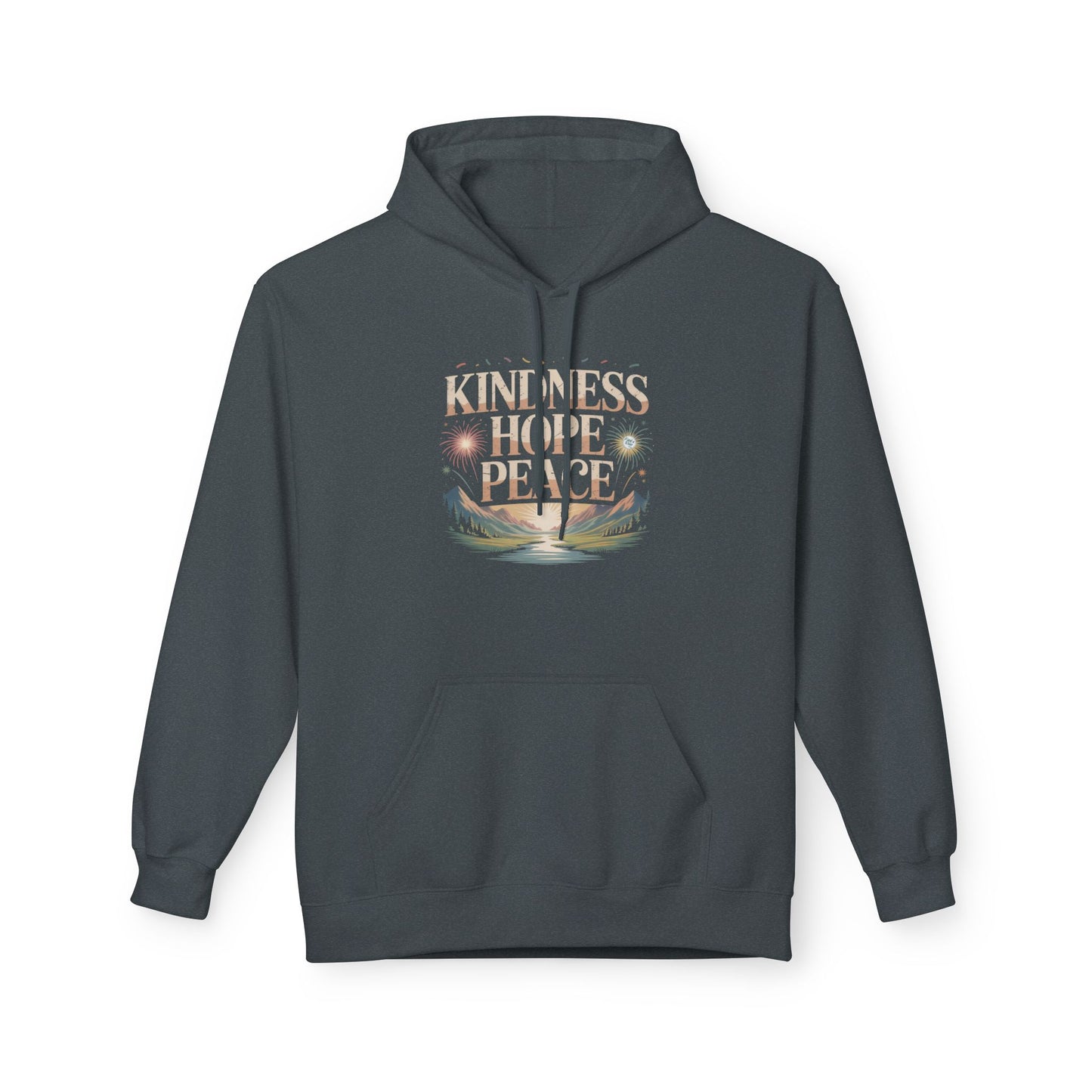 Hoodie (Adult) - Kindness - Hope - Peace