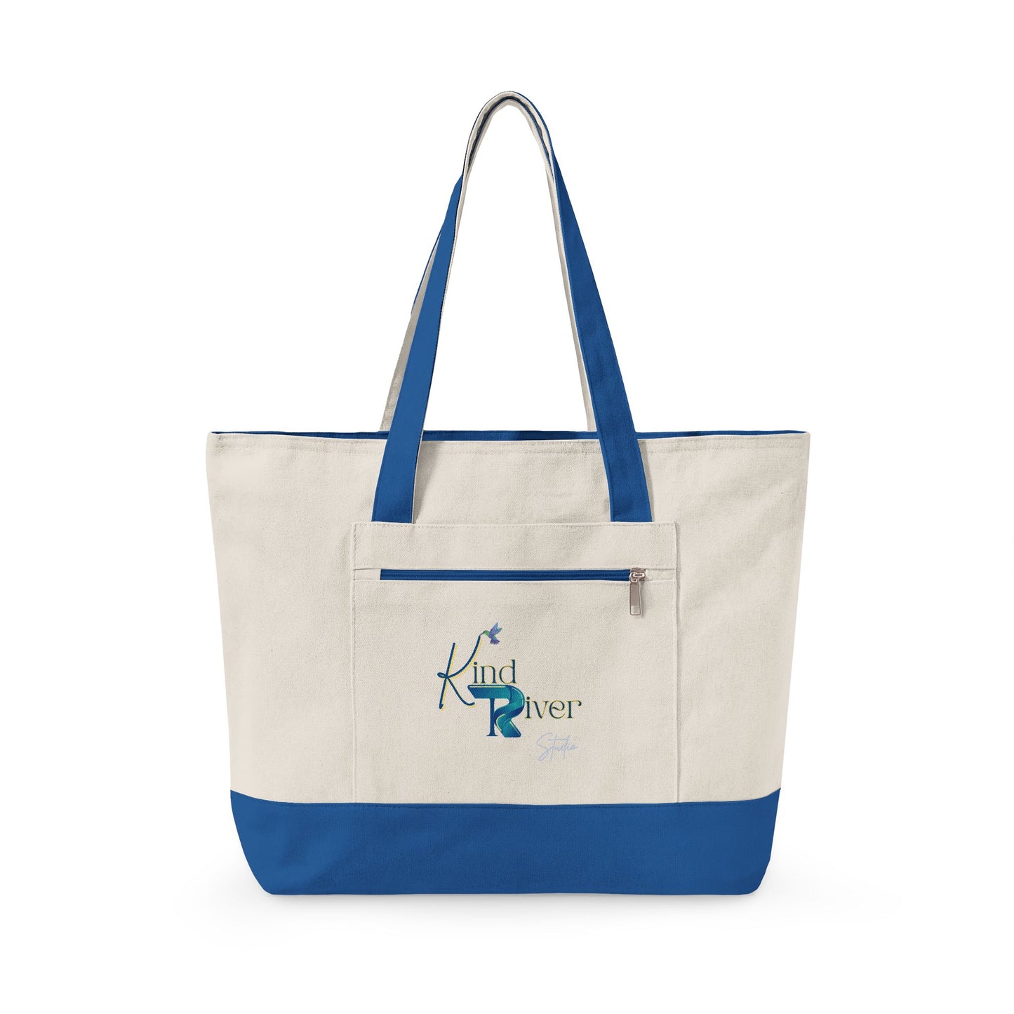 Gardening Therapy Zippered Canvas Tote