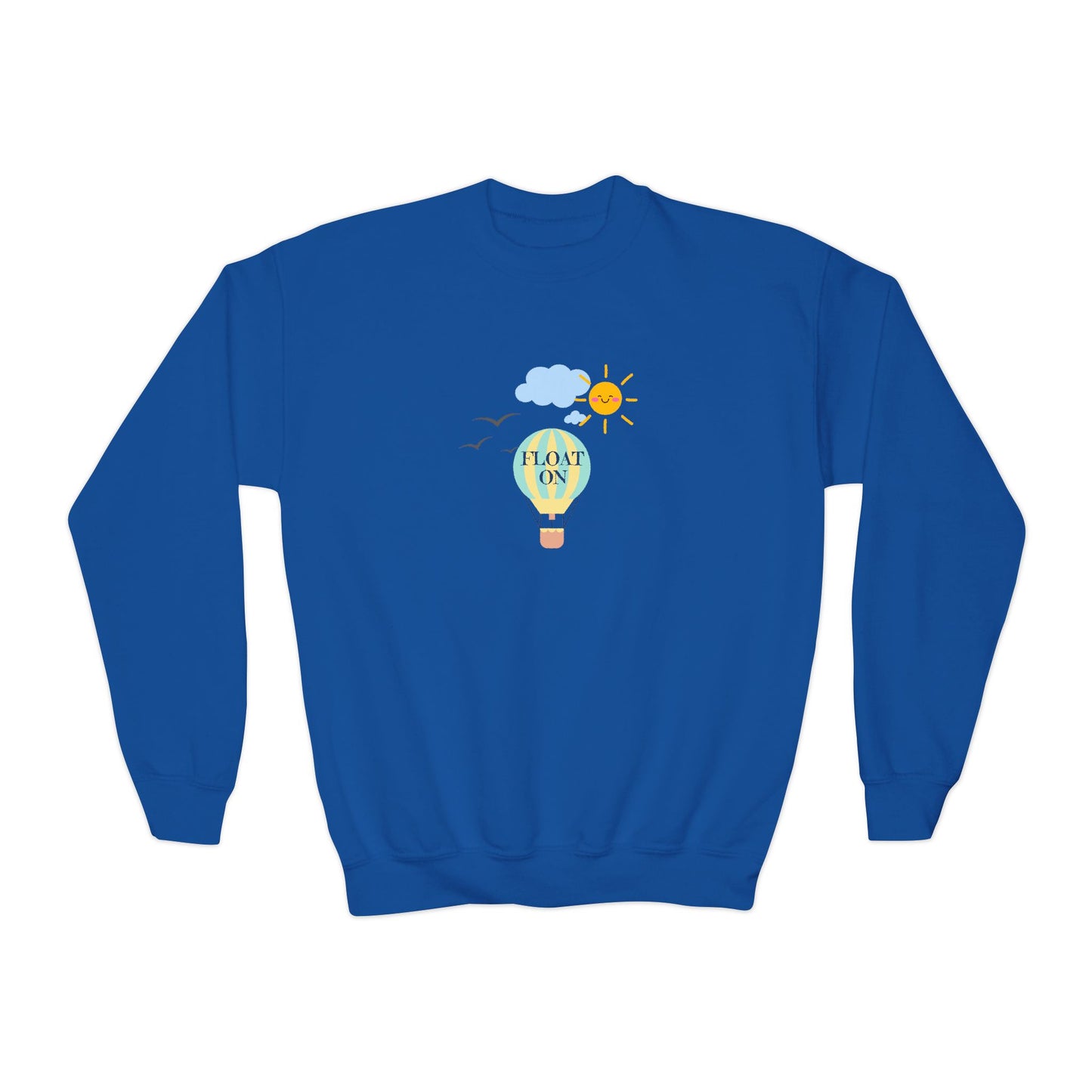 Crewneck Sweatshirt (Youth) - Long Sleeve - Float On