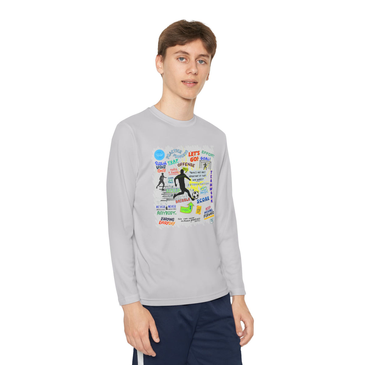 Striker Graphic Long Sleeve Tee (Youth)