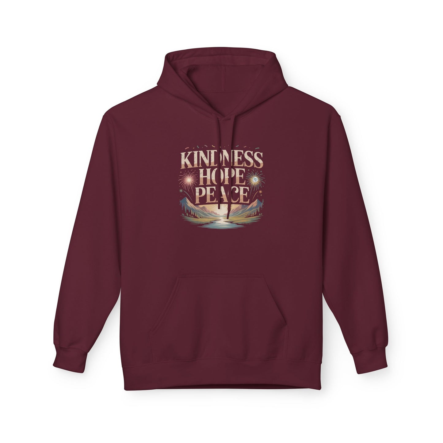 Hoodie (Adult) - Kindness - Hope - Peace