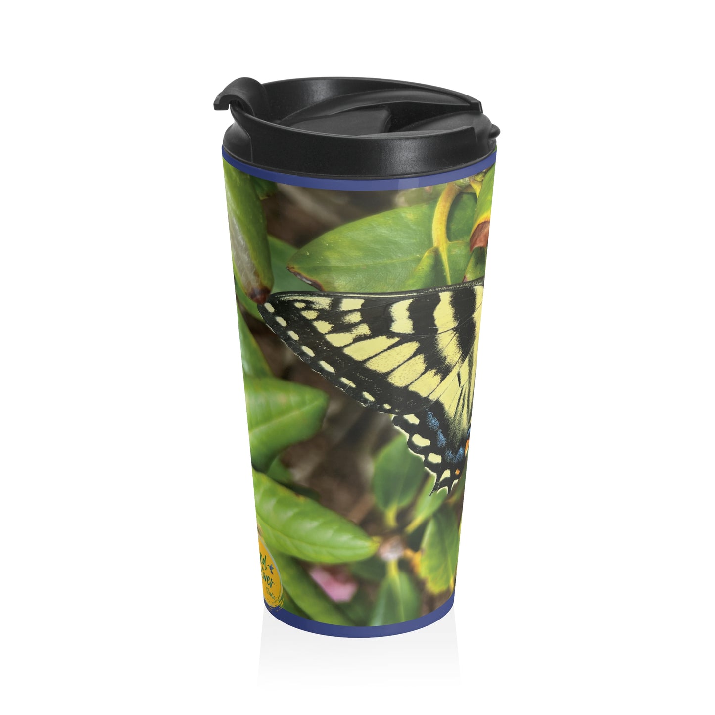Swallowtail Butterfly Travel Mug  (original photograph by Kind River Studio)