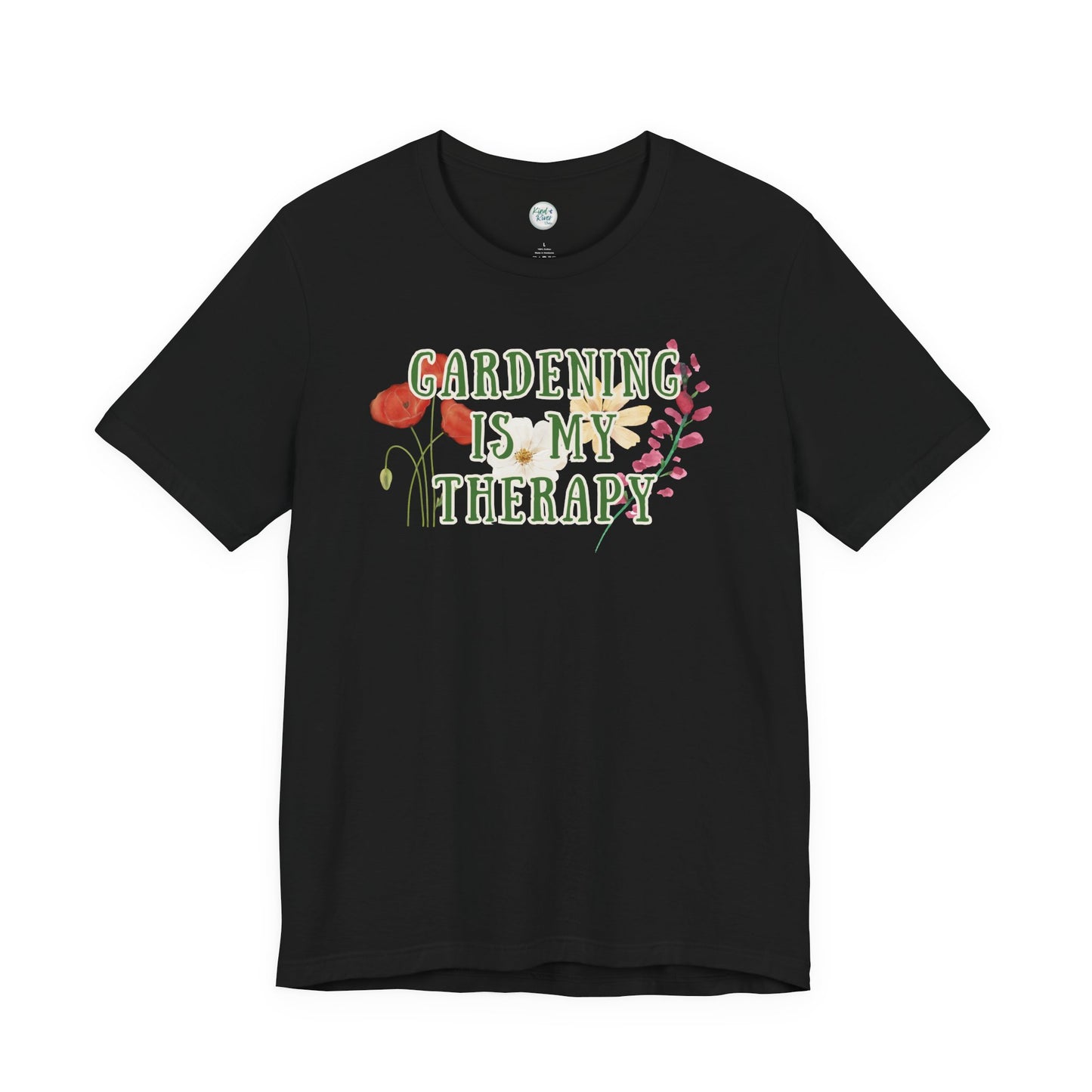 Tee - Short Sleeve (Adult) - Gardening Is My Therapy