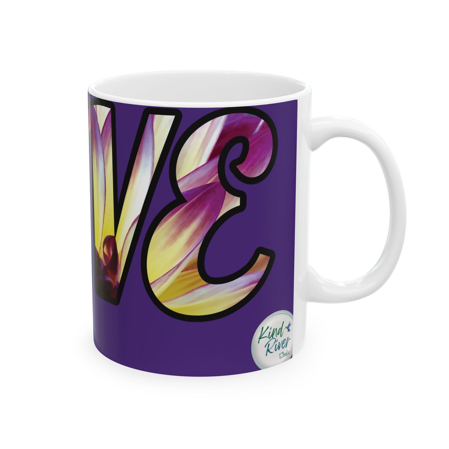 Mug - Ceramic (11 oz | 15 oz) - LOVE dahlia