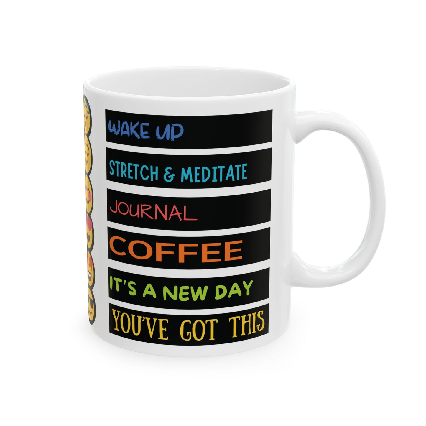 Mug - Ceramic (11 oz | 15 oz) - Mornings Two-Sided