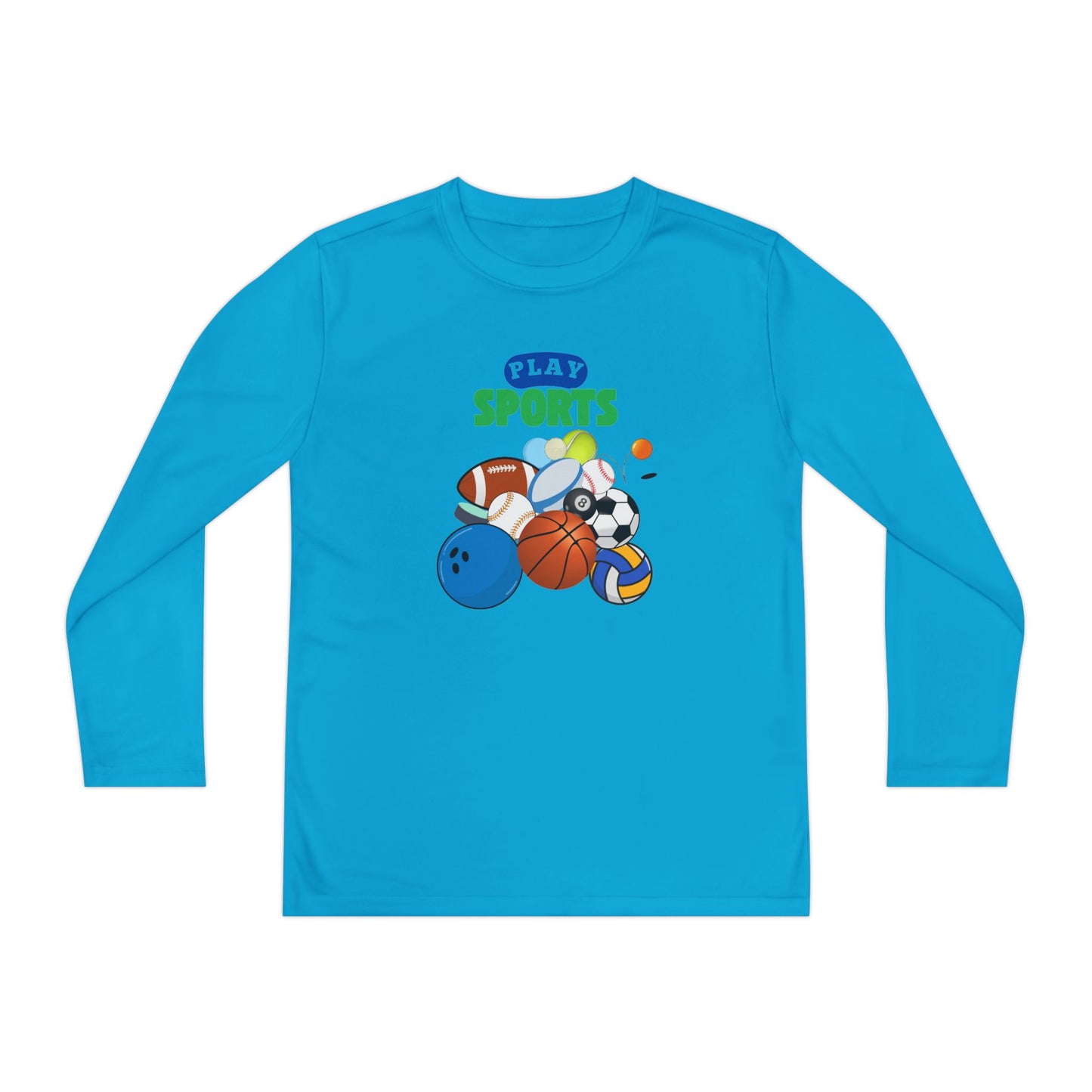 Tee - Long Sleeve (Youth) - Play Sports