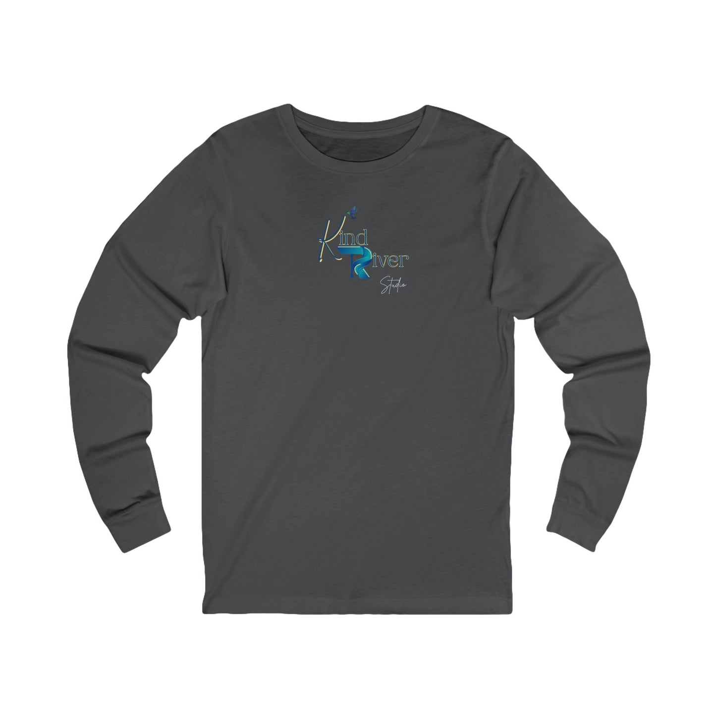 Tee - Long Sleeve (Adult) - Kind River Studio Small Logo