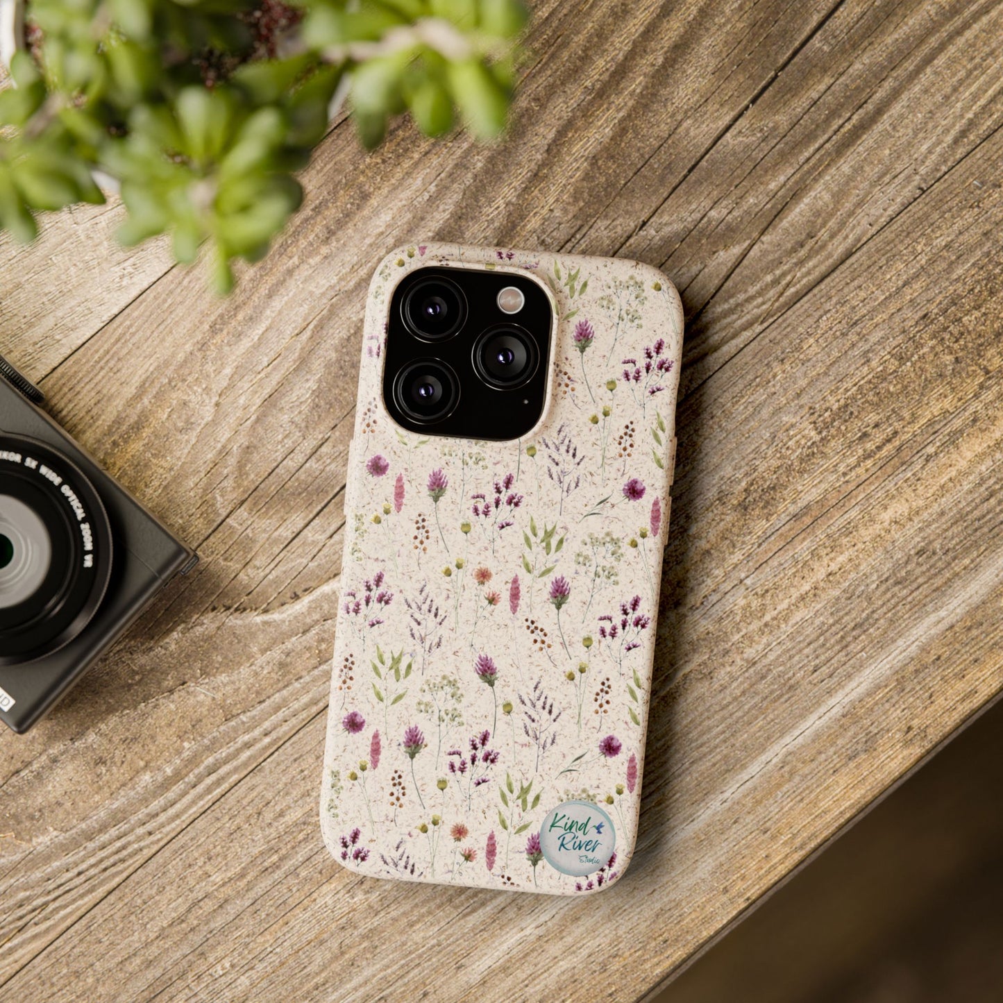 Wildflowers Biodegradable Phone Case