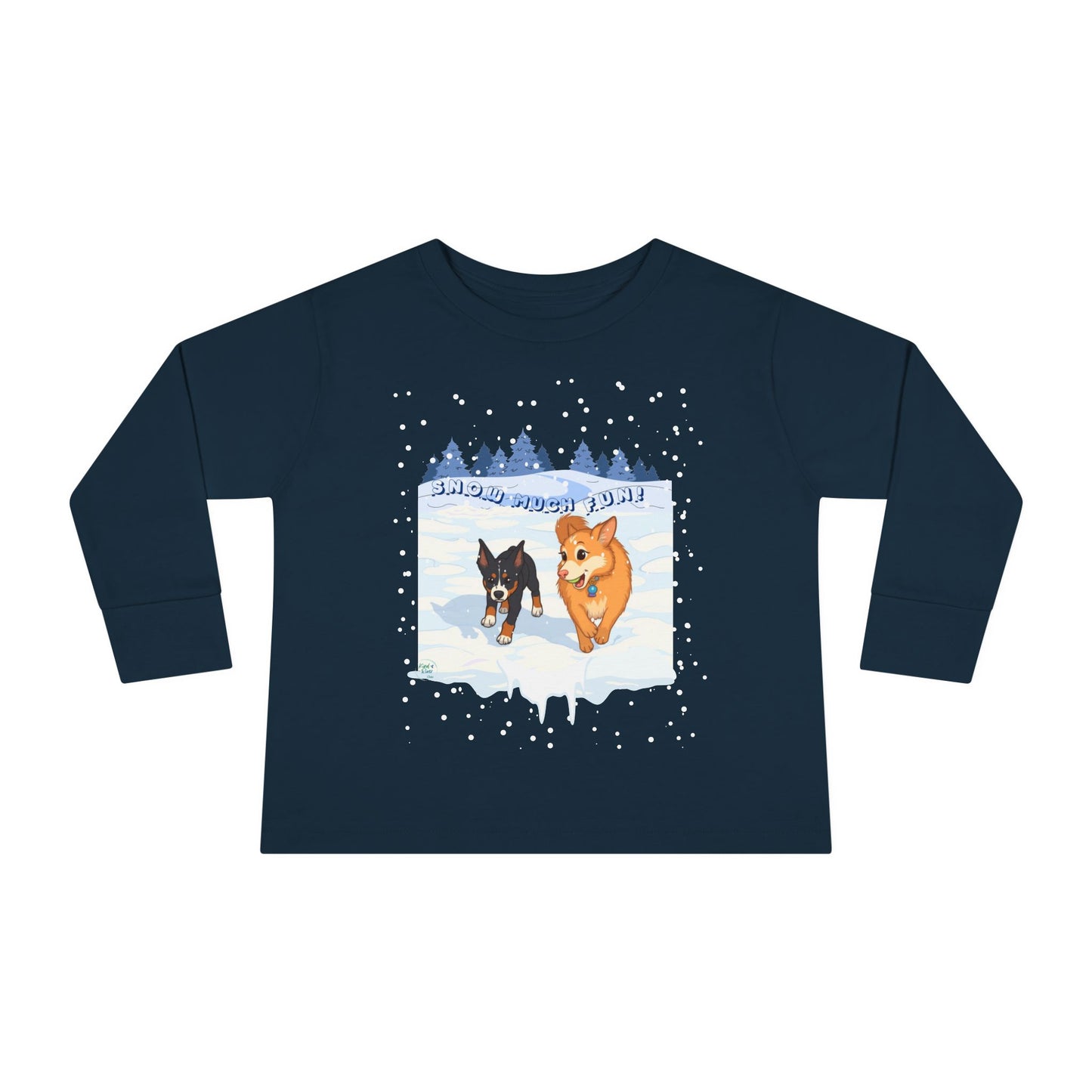 Tee - Long Sleeve (Toddler) - Snow Much Fun!