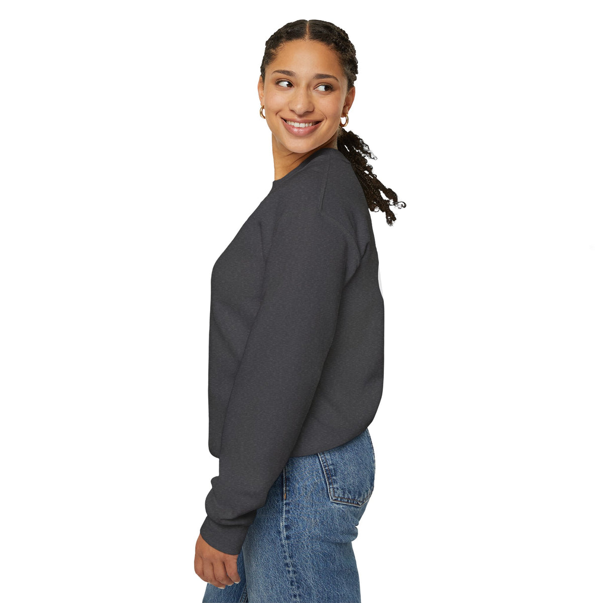 Breast Cancer Awareness Crewneck Sweatshirt (Adult) — "In Honor of My Loved One"