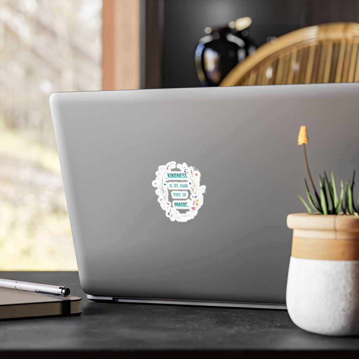 Kindness Is Its Own Type Of Magic Vinyl Sticker — Kiss-Cut Decal