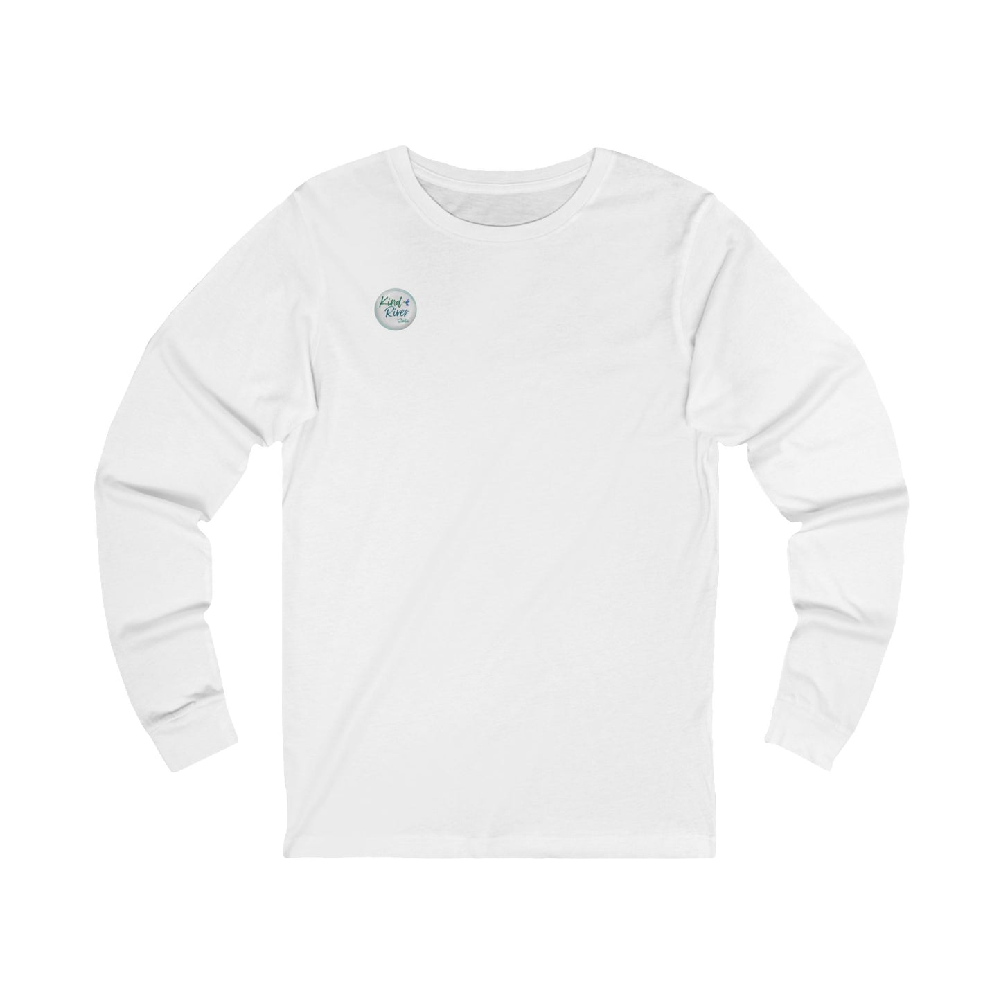 Tee - Long Sleeve (Adult) - Kind River Studio Button Logo