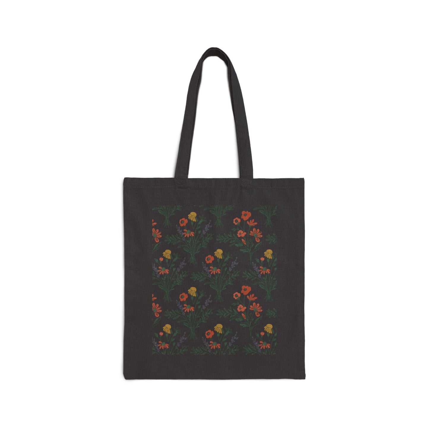 Rustic Floral Pattern Tote