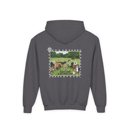 Sweatshirt - Hoodie (Youth) - Playtime is the Best Time