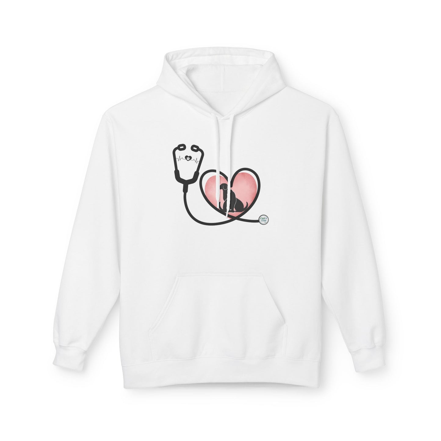 Stethoscope Heart Hoodie (Adult)