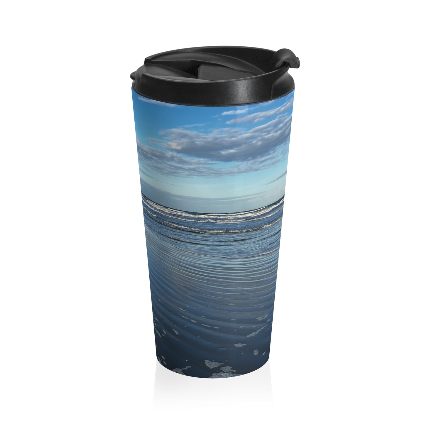 Ocean's Edge Travel Mug  (original photograph by Kind River Studio)