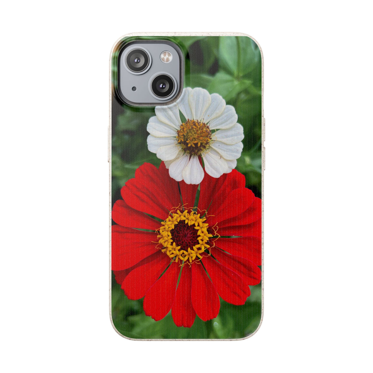 Zinnia Biodegradable Phone Case (original photo by Kind River Studio)