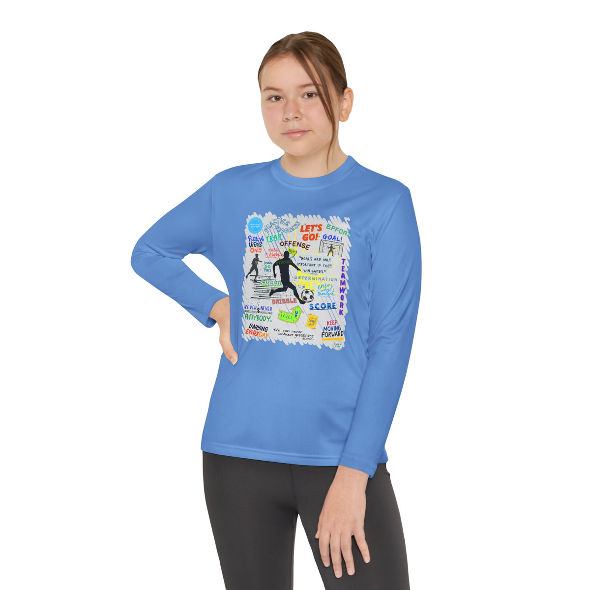 Striker Graphic Long Sleeve Tee (Youth)