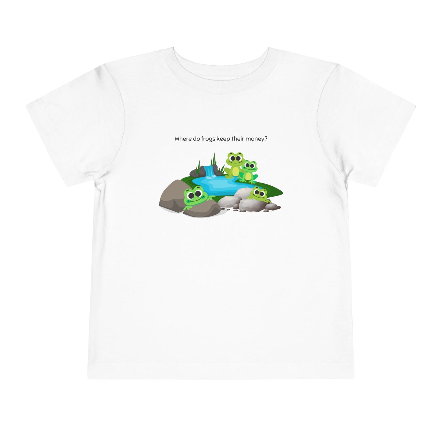 Frogs at the River Toddler Tee