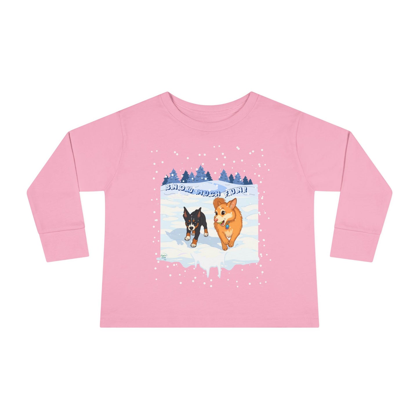 Tee - Long Sleeve (Toddler) - Snow Much Fun!