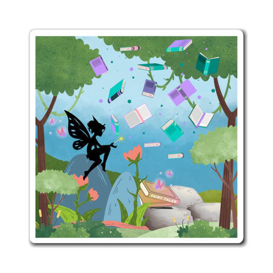 Magnet (Square | Flat) - Fairy Tales (Daytime)