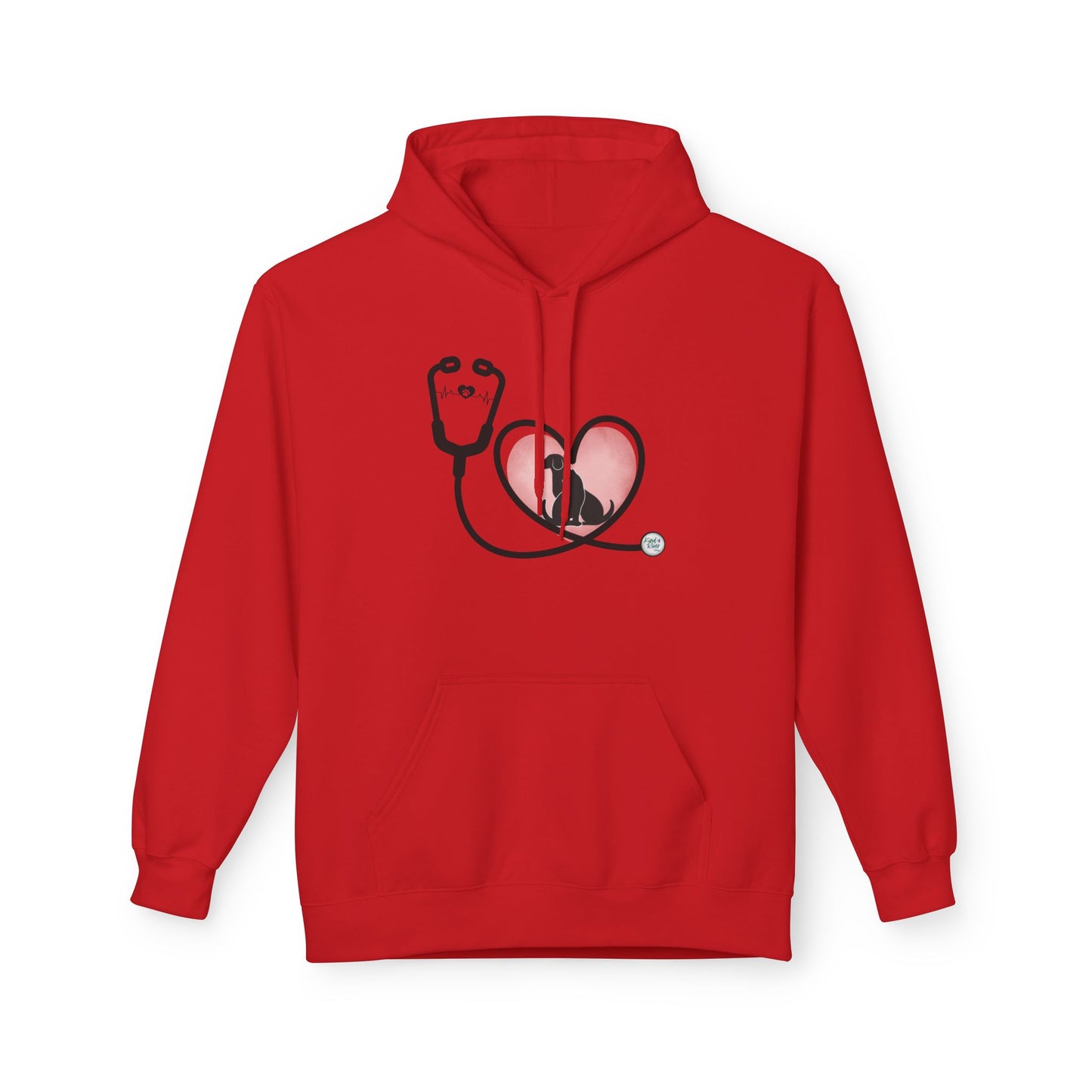Stethoscope Heart Hoodie (Adult)