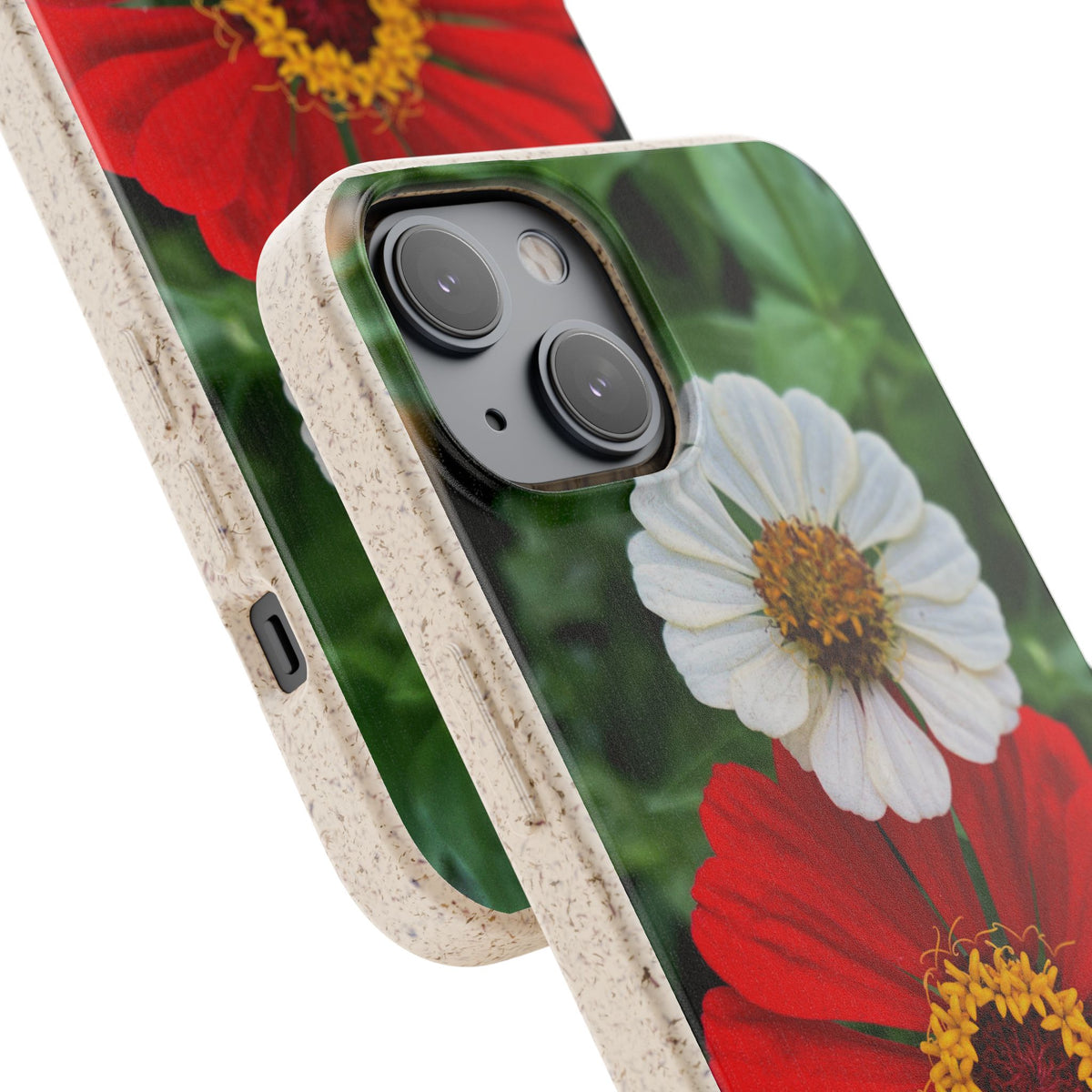 Zinnia Biodegradable Phone Case (original photo by Kind River Studio)