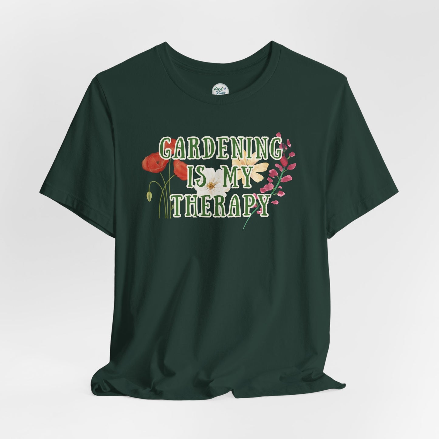Tee - Short Sleeve (Adult) - Gardening Is My Therapy